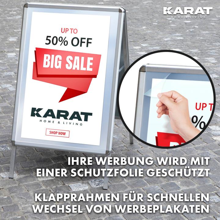 Actual product image Karat Kundenstopper