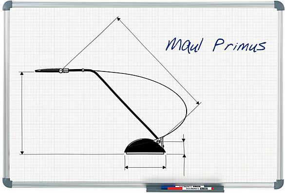 Produktbild Maul Rastertafel, weiss (90 x 60 cm)