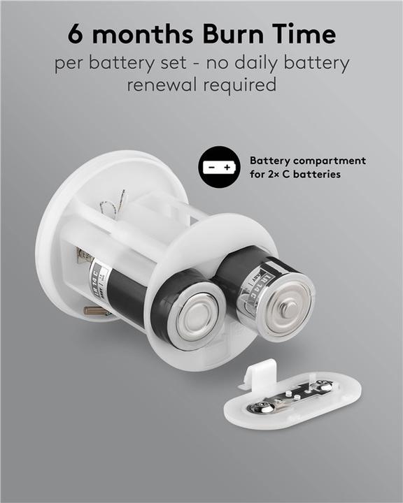 Image du produit Goobay Lumière de tombe à LED, blanche (1 x)
