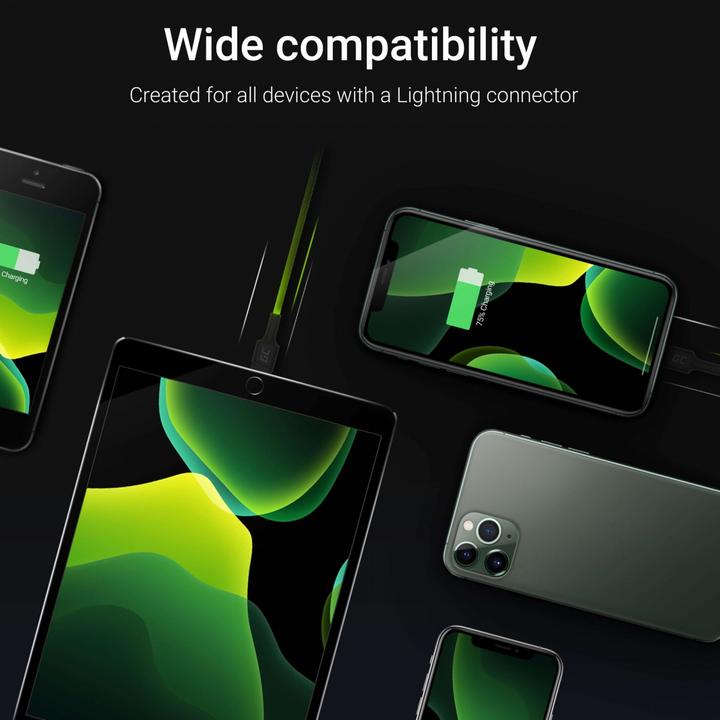 Actual product image GreenCell Cell KABGC05 Lightning cable (1.20 m, USB 3.0)