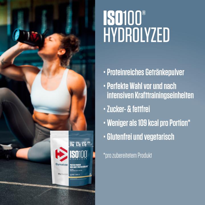 Immagine prodotto Dymatize ISO 100 Idrolizzato (Vaniglia, 1 pz., 570 g)