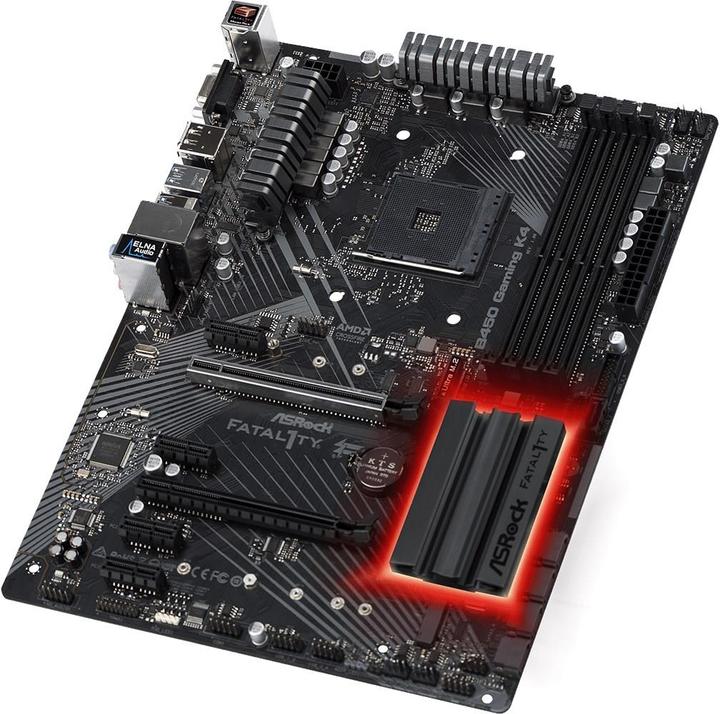 Produktbild AsRock B450 Gaming K4 (AM4, AMD B450, ATX)