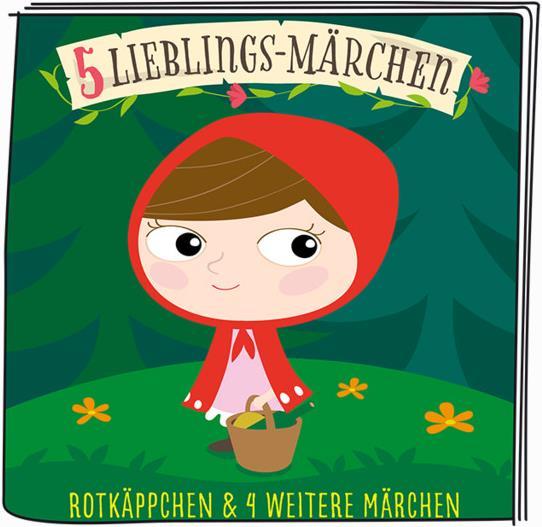 Image du produit Tonies 5 contes de fées préférés - Le Petit Chaperon rouge et autres contes de fées (Allemand)