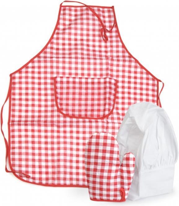 Egmont Kochschürze, -Handschuh und -Hut