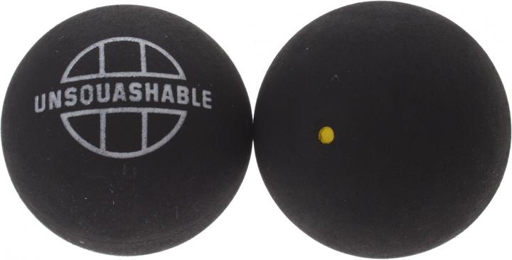 Unsquashable Des balles de squash lentes