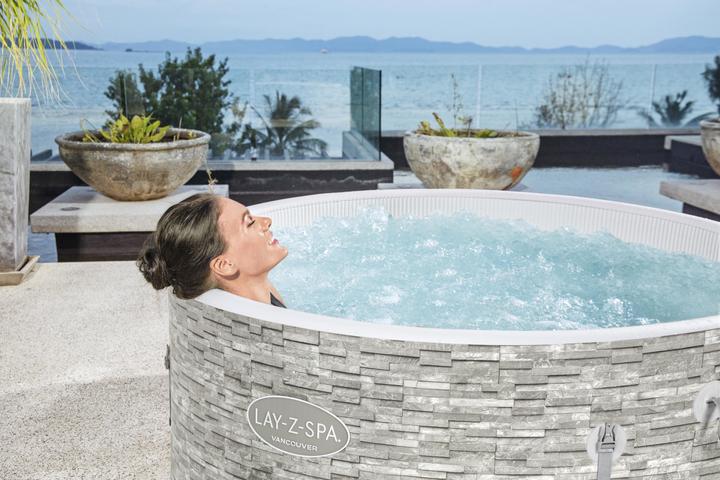 Produktbild Bestway Lay-Z-Spa® Vancouver AirJet Plus Whirlpool 5 Personen - 1.55m x 60cm (5 Pers.)