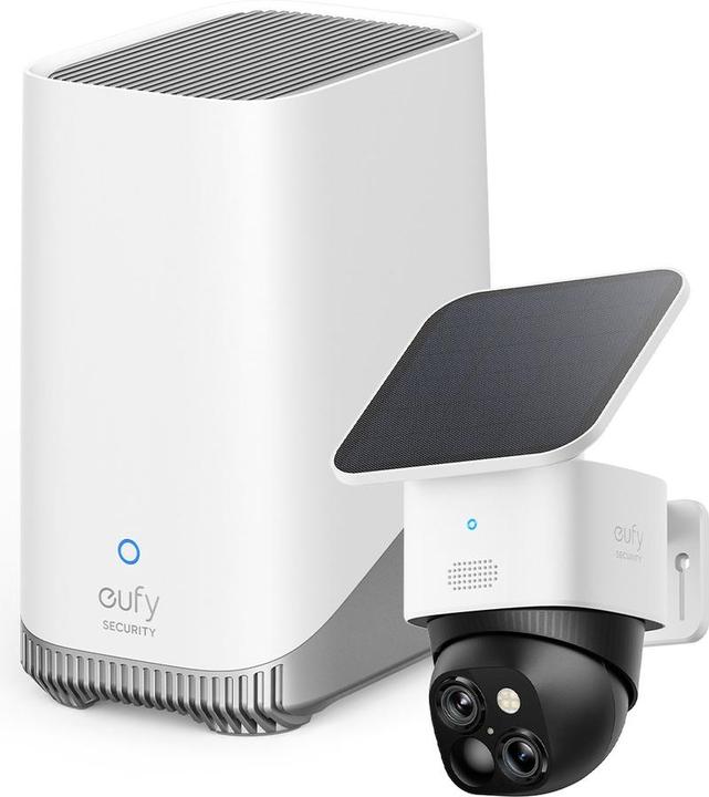 Actual product image eufy SoloCam S340 + HomeBase 3 (2880 x 1620 Pixels, 2304 x 1296 Pixels)