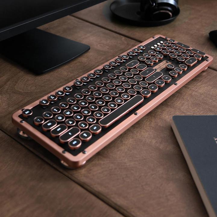 Actual product image Azio Retro Classic (CH, Cable, Wireless)