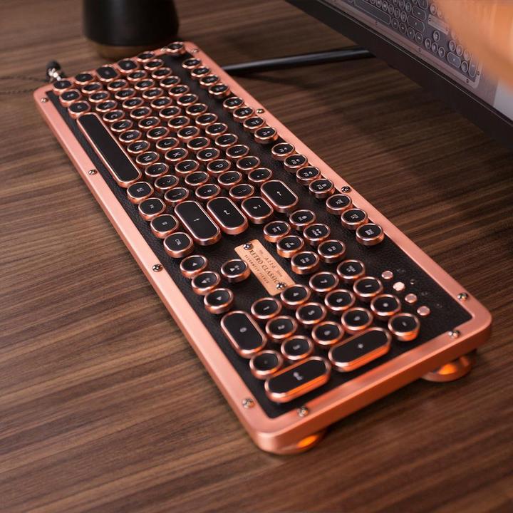 Actual product image Azio Retro Classic (CH, Cable, Wireless)