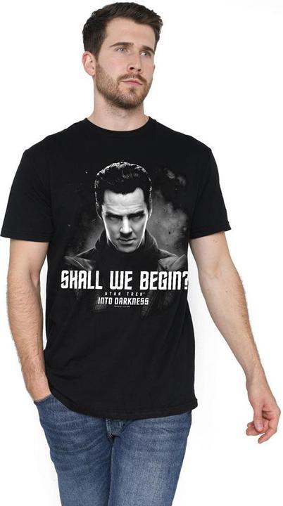Immagine prodotto Star Trek: Into Darkness Shall We Begin Maglietta Uomo (L)