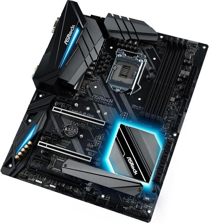 Actual product image AsRock Z390 Extreme4, ATX, LGA1151 (LGA 1151, Intel Z390, ATX)