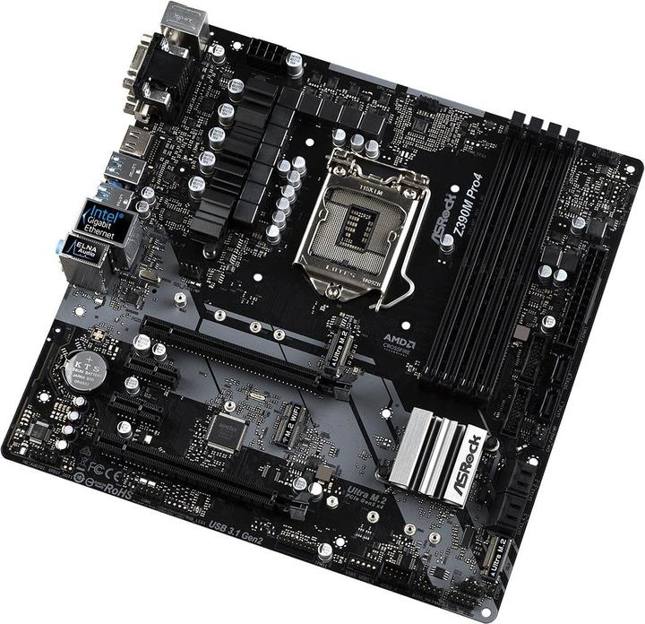 Produktbild AsRock Z390M Pro4 (LGA 1151, Intel Z390, mATX)