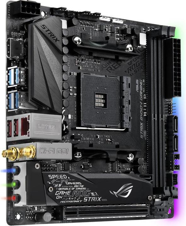Image du produit ASUS ROG Strix B450-I Jeux (AM4, AMD B450, Mini-ITX)