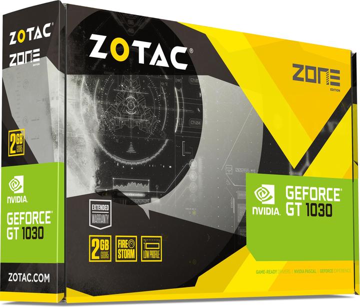 Produktbild Zotac GT 1030 Zone Edition (2 GB)