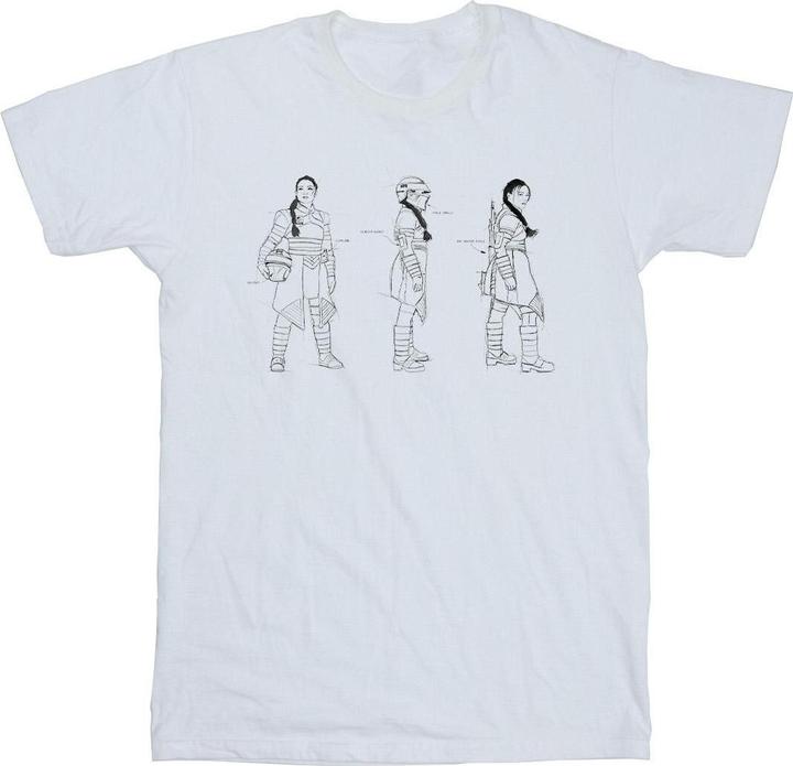 Star Wars The Book Of Boba Fett Fennec Concept TShirt (4XL)