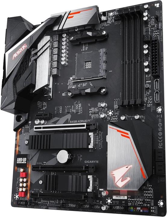 Produktbild Gigabyte B450 Aorus Pro (AM4, AMD B450, ATX)