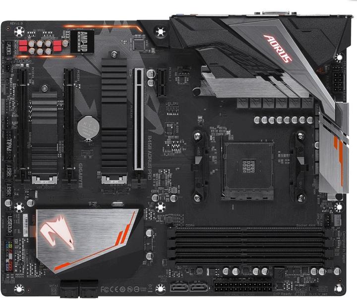 Produktbild Gigabyte B450 Aorus Pro (AM4, AMD B450, ATX)