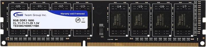 Produktbild Team Group Elite (1 x 8GB, 1600 MHz, DDR3-RAM, DIMM)