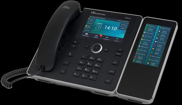 Produktbild Audiocodes 450HD (SfB) mit Zusatztastenfeld