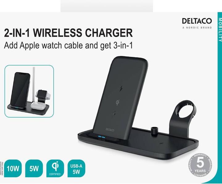 Actual product image Deltaco QI-1036 (18 W)
