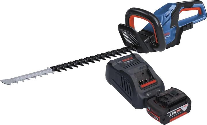 Image du produit Bosch Professional Bosch GHE 18V-60 Professional Taille-haies sans fil 18 V 60 cm Brushless + 1x batterie 5,0 Ah + (Fonctionnement sur batterie)