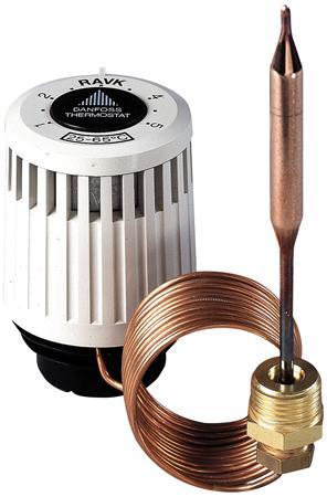 Image du produit Danfoss Elément thermostatique RAVK 25-65 degrés, pour le contrôle de la température des petits rayons