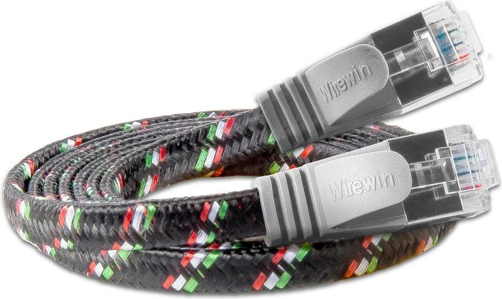 Produktbild Wirewin Netzwerkkabel mit Nylonmantel (STP, CAT6, 0.25 m)