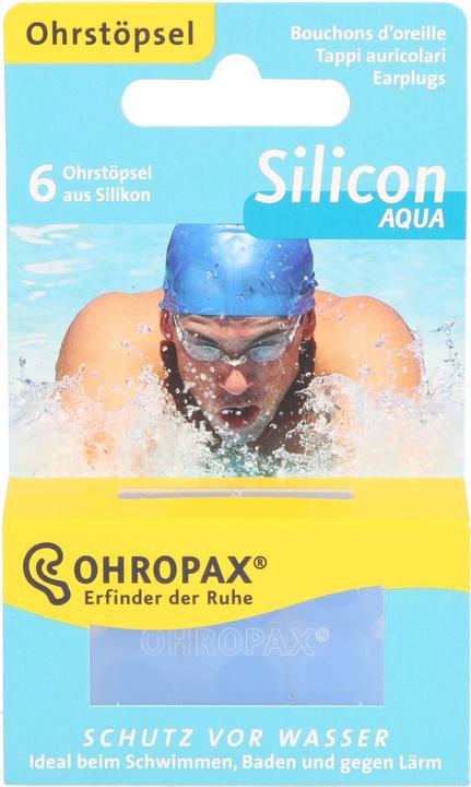 Ohropax Silicon Aqua (6 x)