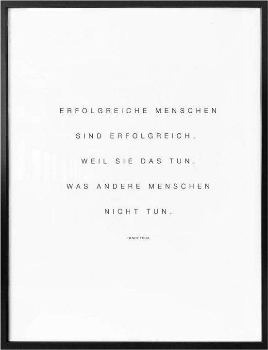 Produktbild Trenddeko Erfolgreiche Menschen sind erfolgreich... (40 x 50 cm)