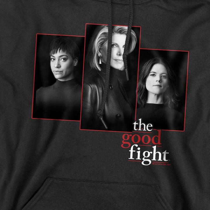 Immagine prodotto The Good Fight Felpa con Cappuccio Cast Uomo (XL)