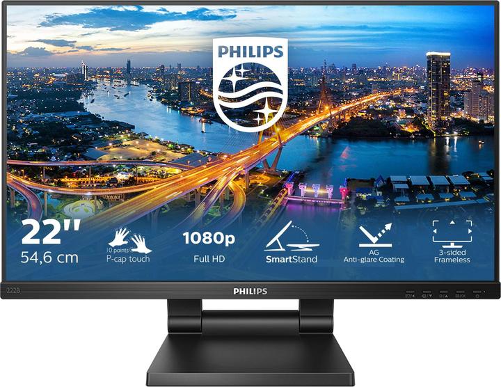 Actual product image Philips 222B1TC/00 (1920 x 1080 pixels, 21.50")
