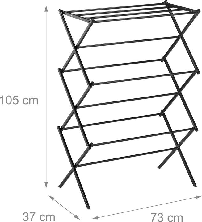 Produktbild Relaxdays Wäscheständer (1.04 m)