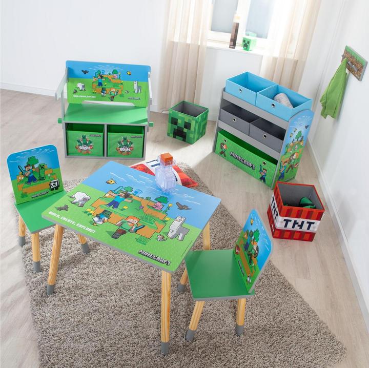 Actual product image Phoenix Minecraft game shelf