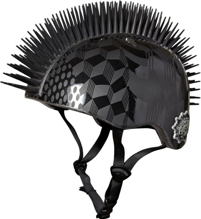 C-Preme Children's helmet Junior C-Remetery Cube Heart Black HWK Size M Youth 8+ (54-58 cm) (new) (54 - 58 cm)