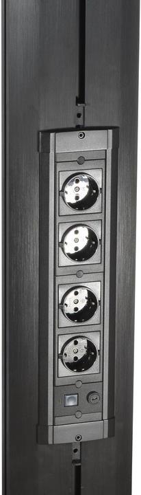 Immagine prodotto Multibrackets M Public Display Stand 210 Dual Pillar Floorbase Black (Specifiche del dispositivo, 110", 125 kg)
