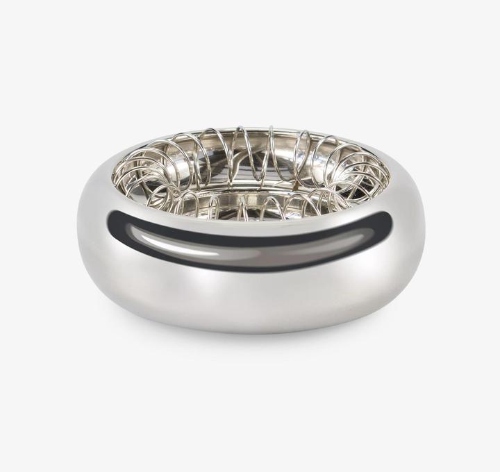 Actual product image Alessi Ashtray platinum