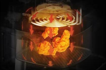 Actual product image Sharp Air Fryer AF-GS404AE-B