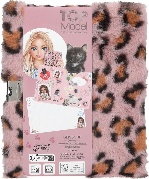 Produktbild Top Model TOPModel - COSY CAT Diary With Lock Pink ( 0413357 ) (Liniert)