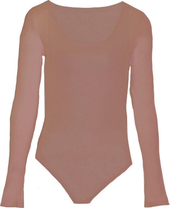Brave Soul Bodysuit Niedrig Geschnitten Langärmlig (S)