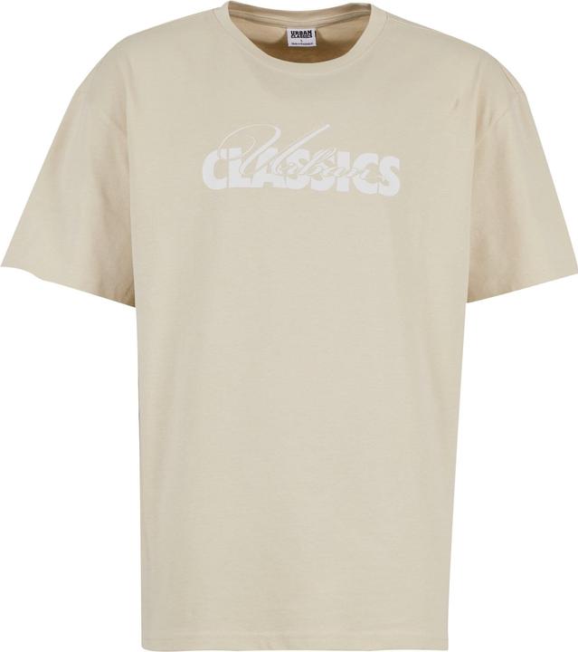 Urban Classics UC Cursive Bold Logo Heavy Oversized Tee - 171107