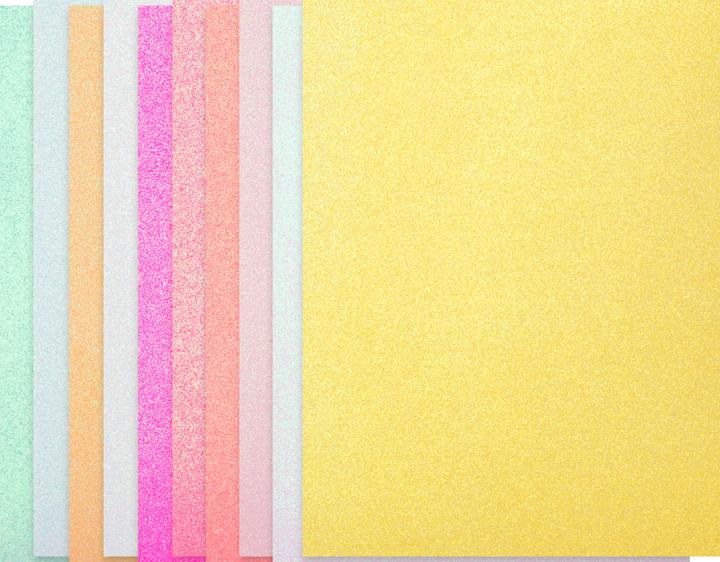 Immagine prodotto Rico Design carta glitterata carta poesia caramelle (180 g/m², 10 x)