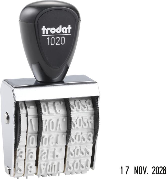 Actual product image Trodat Tape date stamp