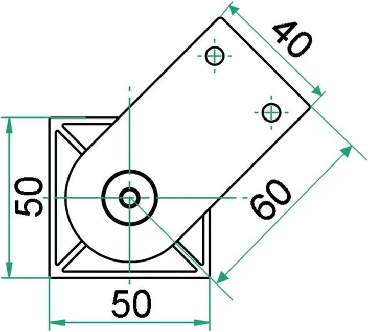 Produktbild Werkstarck Möbelfuss