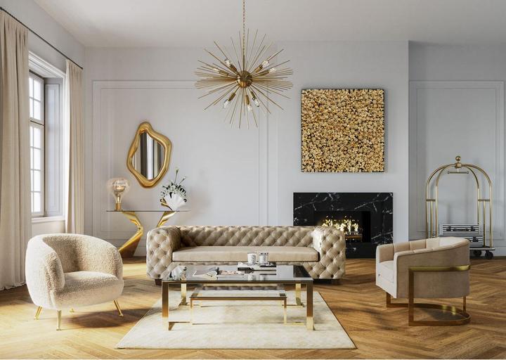 Immagine prodotto Kare Design floreale (120 x 120 cm)