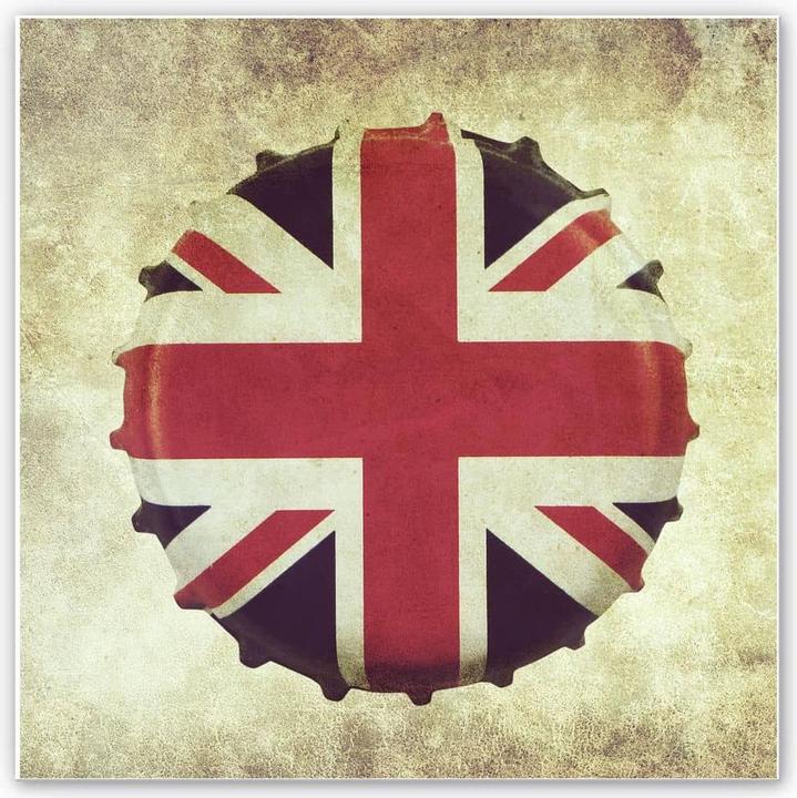 Produktbild Trenddeko Britischer Kronkorken (30 x 30 cm)