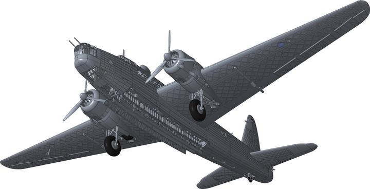 Produktbild Airfix Bausatz Vickers Wellington Mk.1A/C 1:72