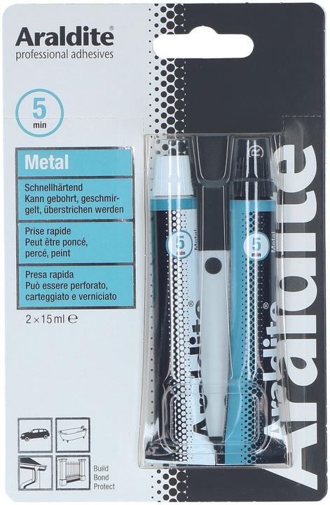 Produktbild Araldite Metal Kleber, Tube (60 g, 30 ml)