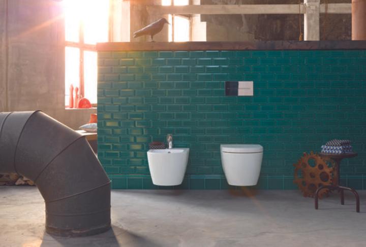 Image du produit Duravit WC suspendu ME by Starck RIMLESS profond, 370x570mm HygieneGlaze blanc