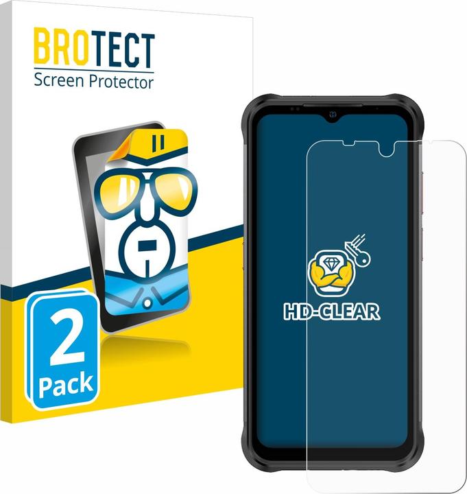 Produktbild BROTECT Schutzfolie Displayschutz Klar (2 Stück, Ulefone Power Armor 14)