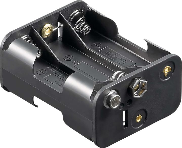 Actual product image Goobay 6x AA AA battery holder